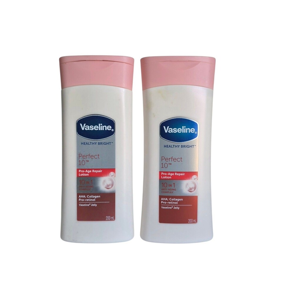 Vaseline Perfect 10 Pro-Age Repair Lotion .10 In 1 Anti-Aging Complex 6.76fl.oz